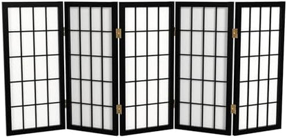 2 ft. Short Desktop Window Pane Shoji Screen by RedLantern