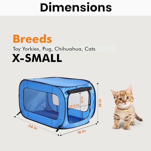 Portable Collapsible Pop Up Kennel - Image 2