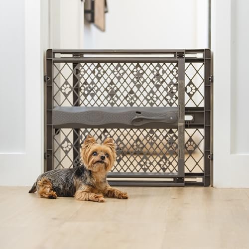 MYPET Paws Portable Pet Gate: 26-40" Wide Expandable, Pressure Mounted No Tools by NorthStatesMyPet