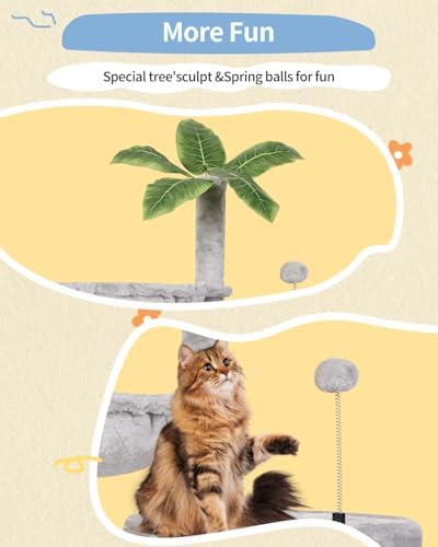 Cat Tree Cat Tower Condo Pet Activity Center Sisal Scratching Post - Image 5