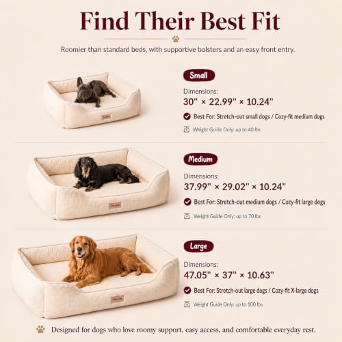 Cooling Orthopedic Dog Bed for Small Dogs, Memory Foam - Image 2