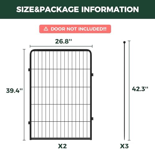 FXW Rollick Dog Playpen, Yard & RV Camping, 2 Panels - Image 4