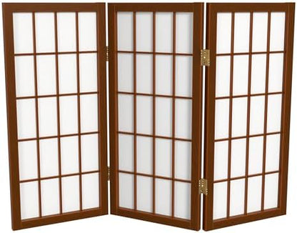 2 ft. Short Desktop Window Pane Shoji Screen by RedLantern