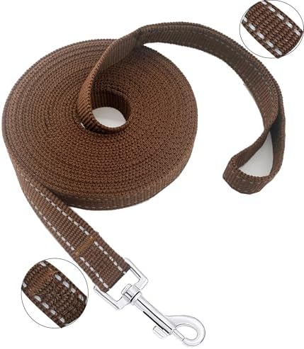 Nylon Training Dog Leash for Small Medium Dogs, 15ft 20ft 30ft 50ft 100ft - Image 2