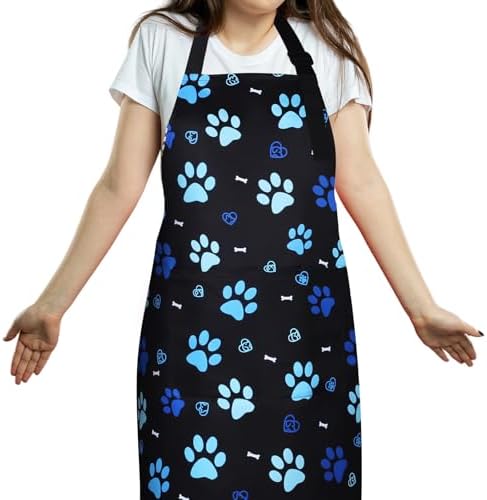 Dog Grooming Water-repellent Apron by DASHUAIGE