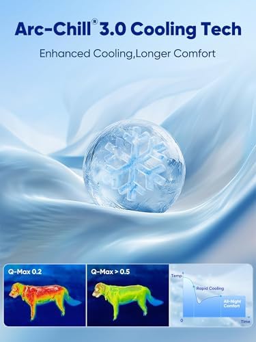 Rywell 3-in-1 Cooling Dog Bed Large, Arc-Chill Tech - Image 2