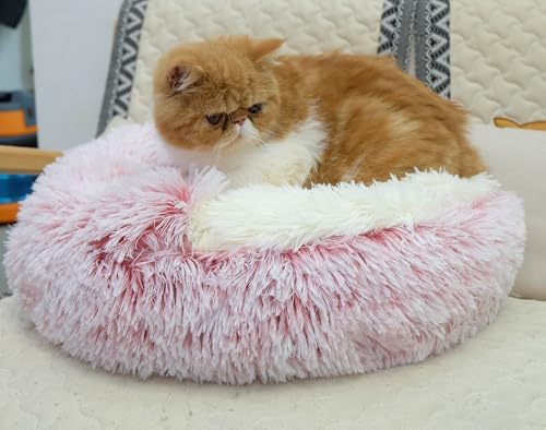 ZaneSun Calming Round Dog Bed & Cat Cave - Image 4