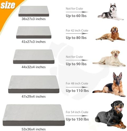 KSIIA Orthopedic Dog Bed for Extra Large Dogs - Image 6