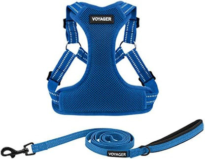 Best Pet Supplies Voyager Adjustable Step-in Flex Breathable Mesh Dog Harness by BestPetSuppliesLLC