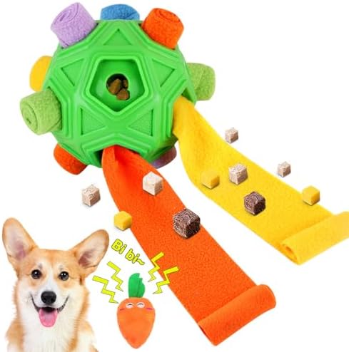 Dog Snuffle Ball-Interactive Puzzle Dog Toys Encourage Natural Foraging Skills by Petration