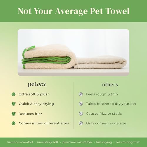 petora Rub Me More Pet Spa Towels, 2-Piece Set - Image 6