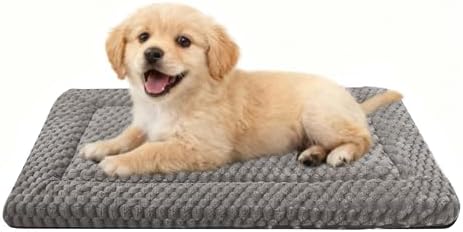 Dog Bed Crate Mat, Soft Durable Washable Anti-Slip Kennel Pad by %E7%AB%8B%E5%8D%B3%E8%B4%AD%E4%B9%B0