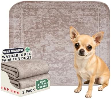PUPIBOO Washable Pee Pads for Dogs and Cats by PUPIBOO
