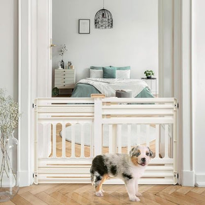 IRIS USA Pet Gate, Adjustable Width - Image 3