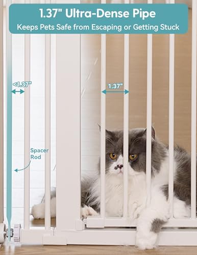 No Pawblems 55" Extra Tall Pet Gate - Image 3