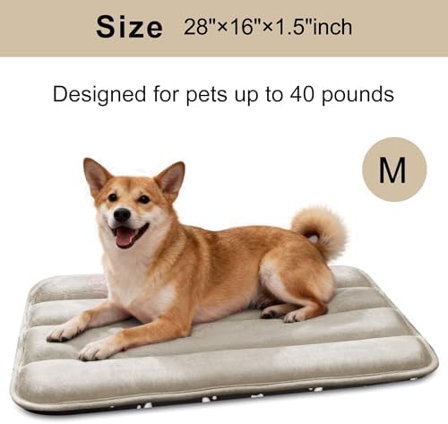 Dog Bed Mat, Reversible Dog Crate Pad - Image 3