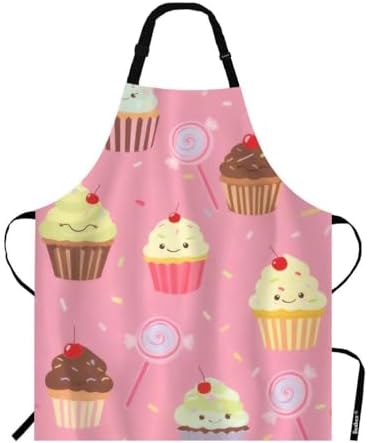 Gingham Plaid Kitchen Apron Bib Apron by Beabes