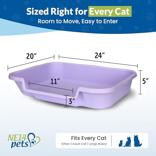 KittyGoHere Senior Cat Litter Box, Large - Image 6