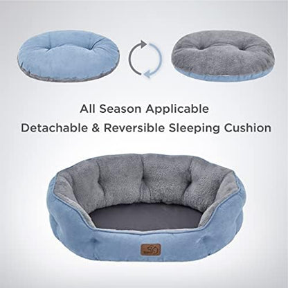 Bedsure Small Dog Bed Washable, Round Cat Beds - Image 6