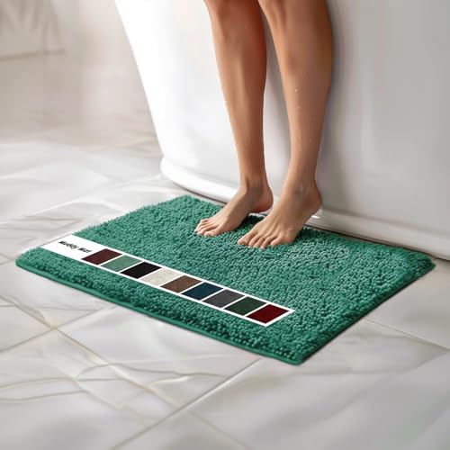 Muddy Mat® | Chenille Bathroom Rugs Quick Dry Microfiber Mats Non Slip Washable by MuddyMat%C2%AE