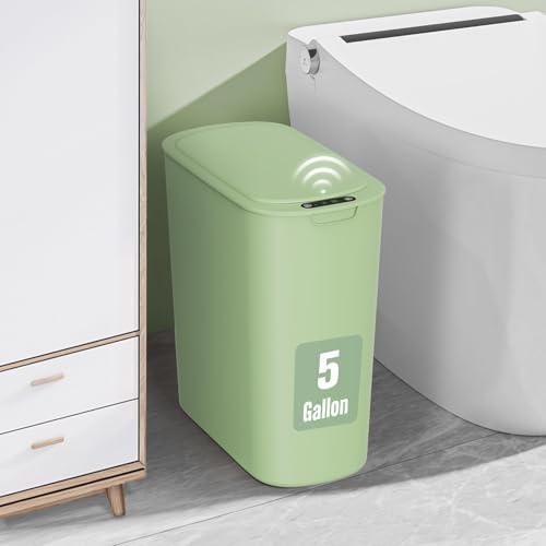 Cesun 5 Gallon Automatic Bathroom Trash Can by Cesun