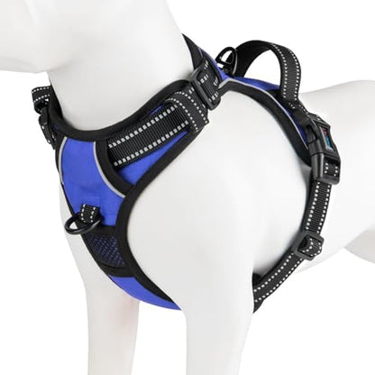 PHOEPET No Pull Dog Harnesses for Small Puppies Reflective Adjustable by PHOEPET