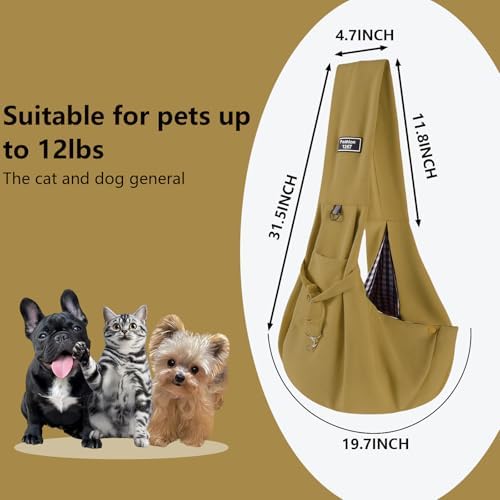 Dog Sling Carrier Soft Breathable - Image 2