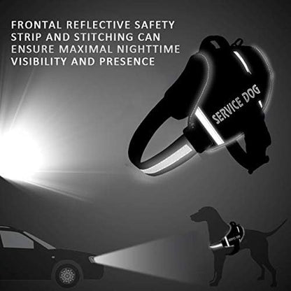 JSXD Dog Harness, No-Pull Service Dog Harness - Image 3