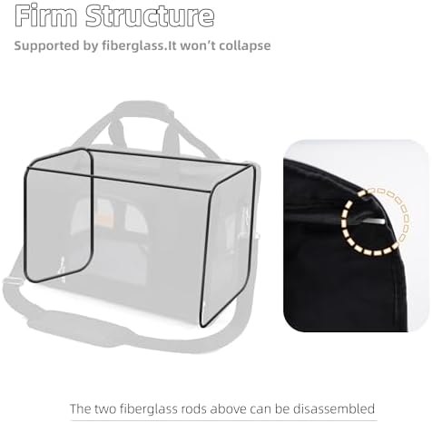 ROYPET Cat Carrier, Portable Pet Carrier Bag - Image 5