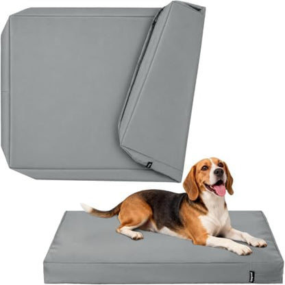 PAWFINITY Waterproof Dog Bed Cover Replacement Washable, Zipper Closure by Pawfinity