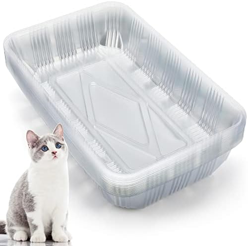 Tessco for you 30 Pack Disposable Litter Boxes for Cats by Tessco