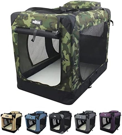 EliteField 3-Door Soft Dog Crate by EliteField