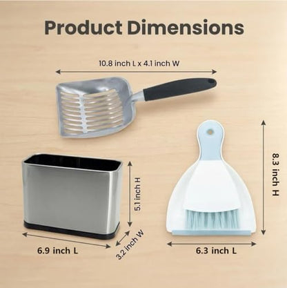 All Metal Cat Litter Scoop - Image 2