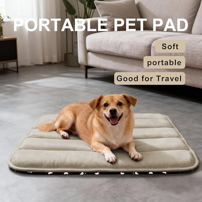 Dog Bed Mat, Reversible Dog Crate Pad - Image 2
