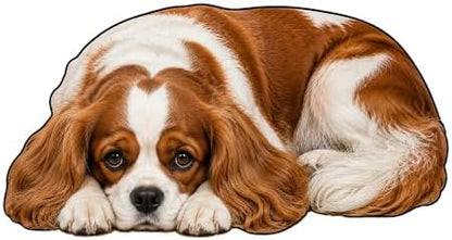 3D Realistic Dog Shaped Bath Mat & Floor Rug by MOFABIA