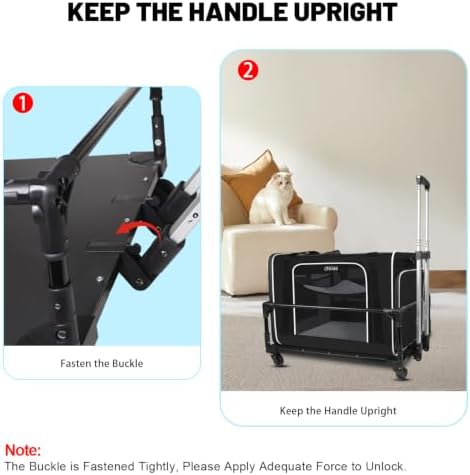 Petskd Foldable Wheel Base Cart Compatible - Image 6