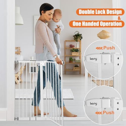 keny 29"-47.3" Extra Wide Baby Gate - Image 5