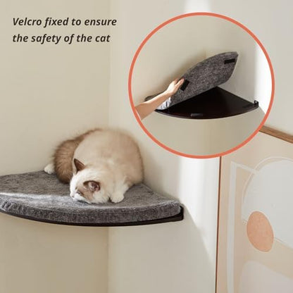 LIORCE Wall Mounted Corner Cat Bed - Image 3