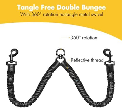 BAOBOTE Double Dog Leash, Dual Dog Leash - Image 5