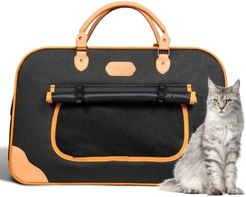 Large Cat Carrier Soft Sided Pet Carrier by Nakyma