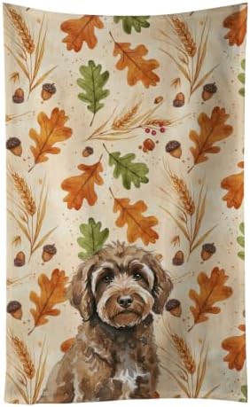 Caroline's Treasures Portuguese Water Dog Dogs Kitchen Towel 15x25 in by CarolinesTreasures