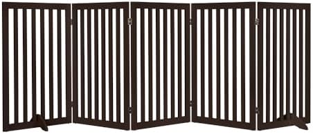 unipaws 36”H Free Standing Pet Gate by unipaws