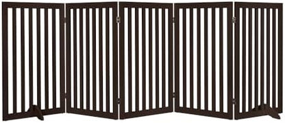 unipaws 36”H Free Standing Pet Gate by unipaws