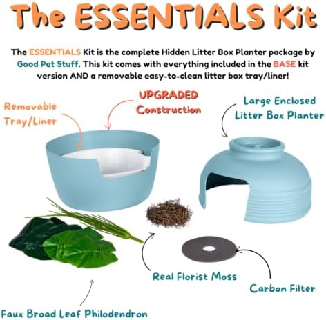 Good Pet Stuff Original Hidden Litter Box Planter, Decorative Cat Litter - Image 4