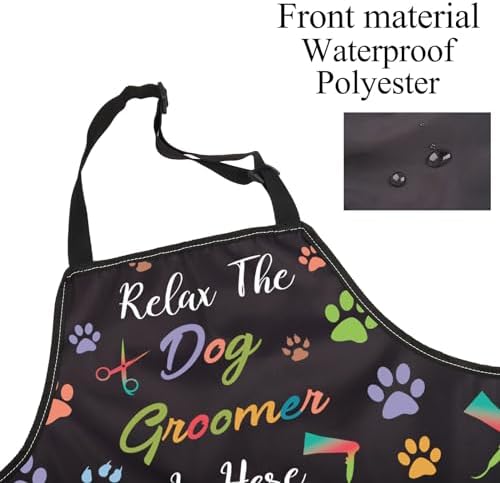 FUSTMW Dog Groomer Apron With Pockets - Image 3