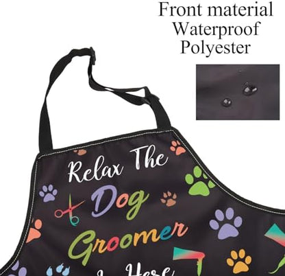 FUSTMW Dog Groomer Apron With Pockets - Image 3