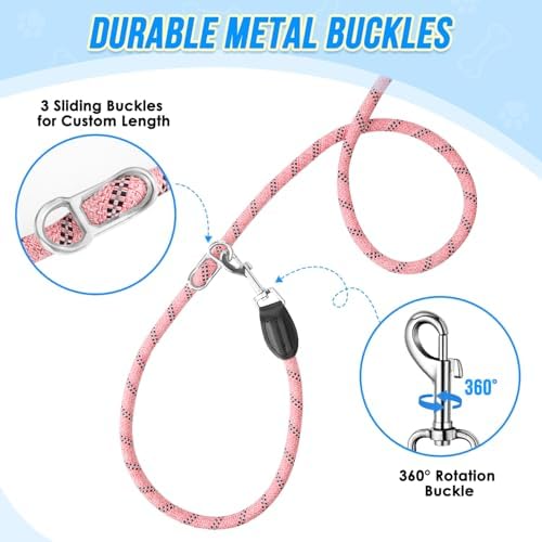 Lukovee Hands Free Dog Leash, 10FT Adjustable Waist-Lead & Shoulder Lead - Image 5