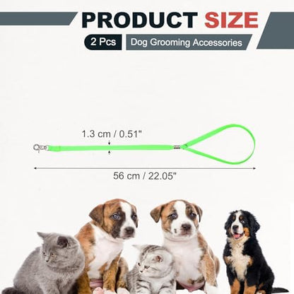 Pet Dog Grooming Loop, Dog Cat Safety Rope, Fluorescent Green - Image 2