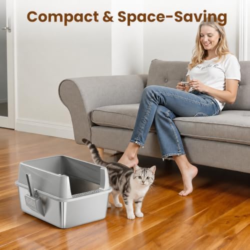 Stainless Steel Sifting Litter Box - Image 4