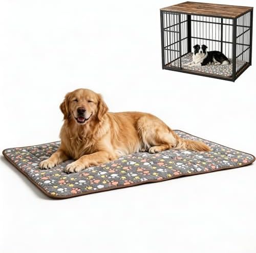 Washable Dog Bed Mat, Upgraded Non-Slip Durable Dog Bed, Soft and Comfortable by Unknown